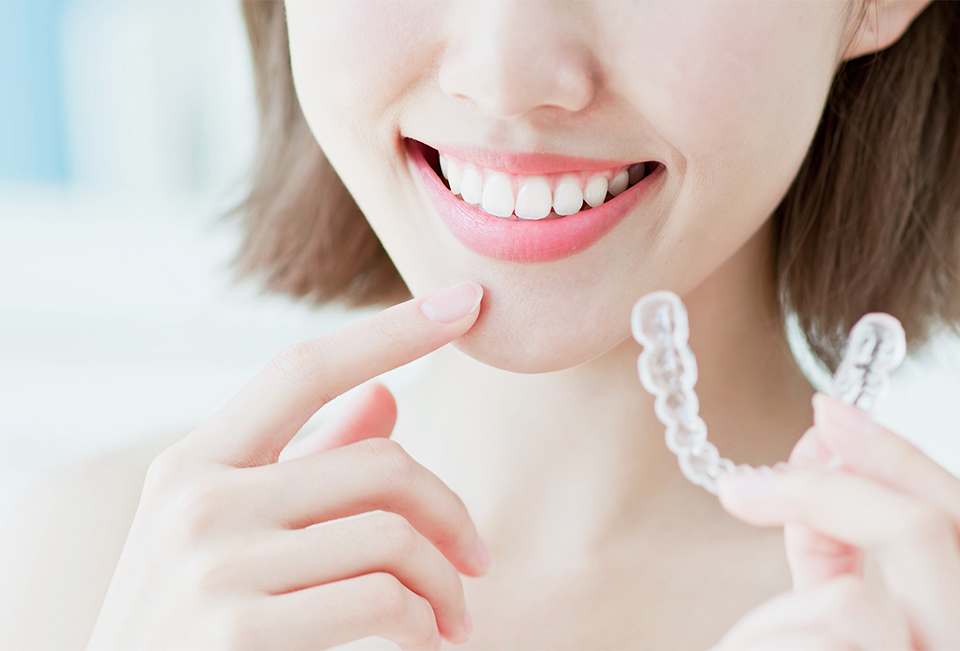 西京区上桂駅・ほんだ歯科クリニック・治療中でも目立ちにくい